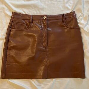 Aritzia wilfred mini skirt
